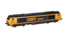 R30372 Hornby OO Gauge GBRf, Class 67, Bo-Bo, 67027 - Era 11 Weathered by TMC