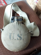 U.S. M1878 Canteen - Identified Unit Markings Co. H 3rd REG - Buffalo Soldier Er