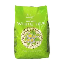 Waxness Hard Wax Beads White Tea Cream 1.1 Pound Ounce (Pack of 1) 