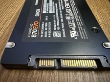 Samsung 870 EVO 500GB 2.5" SATA III Internal SSD (MZ-77E500B/AM)
