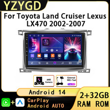For Toyota Land Cruiser Lexus Lx470 2002-2007 Carplay Car Radio Gps Navi Screen For Toyota Land Cruiser Lexus Lx470 2002-2007 Carplay Car Radio Gps Navi Screen