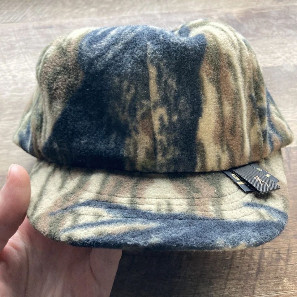 VTG Browning Gore-Tex Fleece Hat Cap Camo Hunting Outdoor 90s 80s Retro One Size - Image 2 of 4