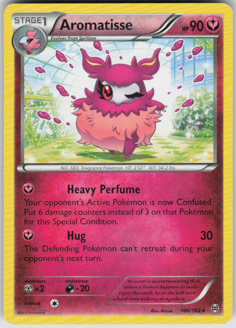 Pokemon Aromatisse Rare XY - BREAKthrough 106/162 LP