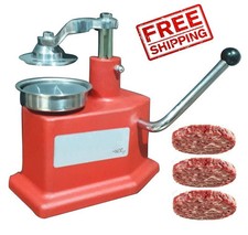 Hamburger Meat Press Machine Burger Patty Maker Heavy Duty Manual