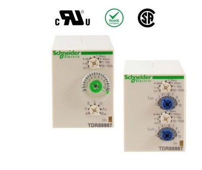 Schneider Electric TDR88867 Series Mechanical Relay Time Delay TDR88867215