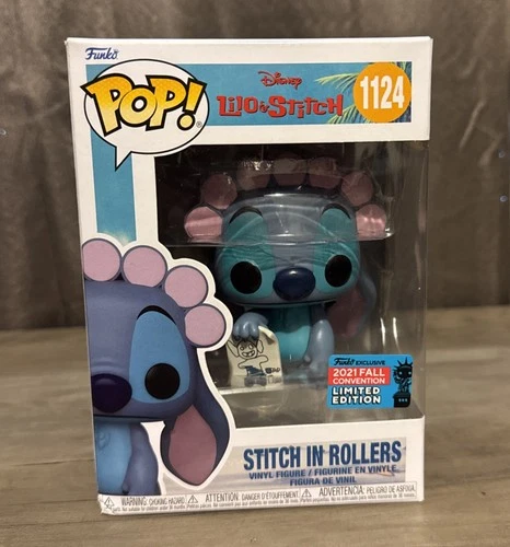 2021 New York Comic Con Disney Stitch In Rollers 1124 Pop Funko