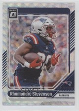 2024 Donruss Optic Premium Box Set Wave Prizm /300 Rhamondre Stevenson #134 11yh