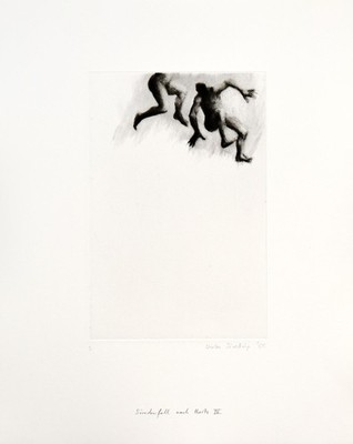 Süverkrüp, Fall after Hartz IV. [20]05. [Signed Original Etching / Sig