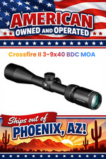 Vortex Optics Crossfire II 3-9x40 Riflescope w/ Dead-Hold DBC Reticle CF2-31007
