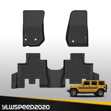 4 Door Tpe Floor Liners All Weather Floor Mats Fit For 13-18 Jeep Wrangler Jk