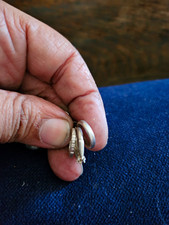 Silver Engagement, Wedding And Eternity Ring Charm With Stones