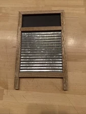 Decorative Laundry Washboard Signs "Brand New"