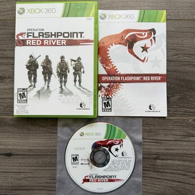 Operation Flashpoint: Red River (Microsoft Xbox 360, 2011) Complete w ManualCIB