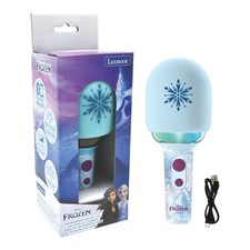 DISNEY FROZEN WIRELESS KARAOKE MICROPHONE WITH BUILT IN SPEAKER & LIGHTS