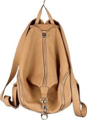 Rebecca Minkoff Tan Leather backpack/ bag REBECCA MINKOFF Julian Leather Backpack Caramello Brown  main image 2