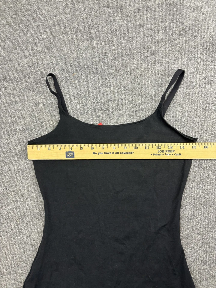 Spanx Tank Top Womens Large Black Shaping Camisole Adjustable Straps Stretch - Image 2 of 4
