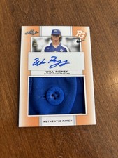 Will Rigney 2018 Leaf Perfect Game Orange Hat Patch Auto WR1 Baylor Giants /4