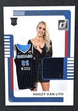 2025 Panini Donruss WNBA Rookie Jersey #3 Hailey Van Lith RC Patch Chicago Sky