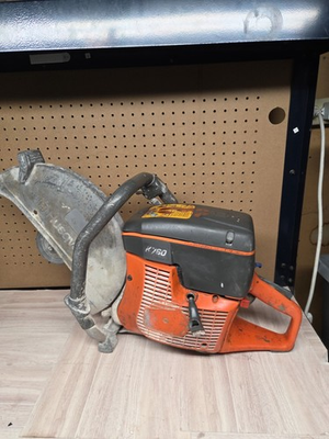 #ad Husqvarna Concrete Saw K760 For Parts Or Repair Read Description $270.00