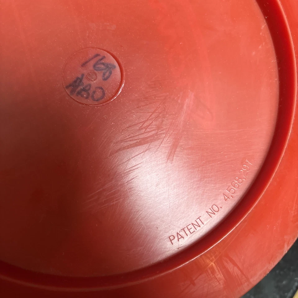 Innova Star Boss Rare Broken Box Patent Numbers Penned Red Used 168g - Image 3 of 4