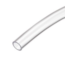 PVC Clear  Tubing 8mm ID x 10mm OD 3.28ft Plastic Flexible Hose Tube