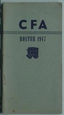 1947 CIRCUS FANS OF AMERICA ROSTER BOOK
