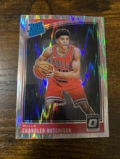 Chandler Hutchison 2018-19 Panini Donruss Optic Shock Prizm RC Rookie #166