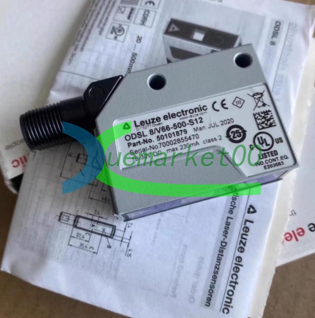 One NEW leuze 50101879 ODSL 8/V66-500-S12 Laser distance sensor