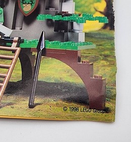 Lego System 6024 INSTRUCTIONS ONLY - Castle Dark Forest Bandit Ambush