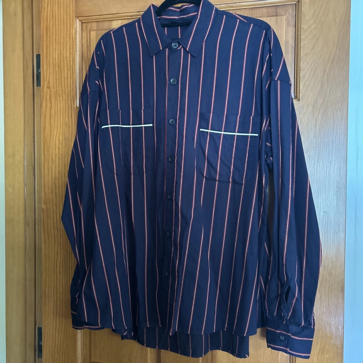 Fear of God Long Sleeve Button-Up Casual Button-Down Shirts for