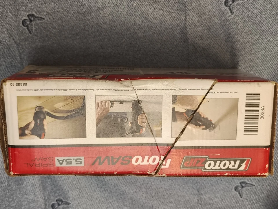 Sistema de sierra espiral de alta velocidad Rotozip SS355-10 5,5 amperios con 2 accesorios Foto 3 de 4