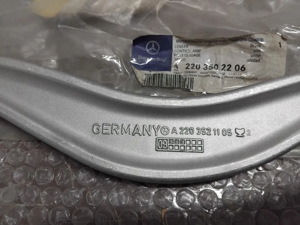 Brazo de control superior trasero original mercedes-benz clase s w220 a2203502206 Foto 2 de 4