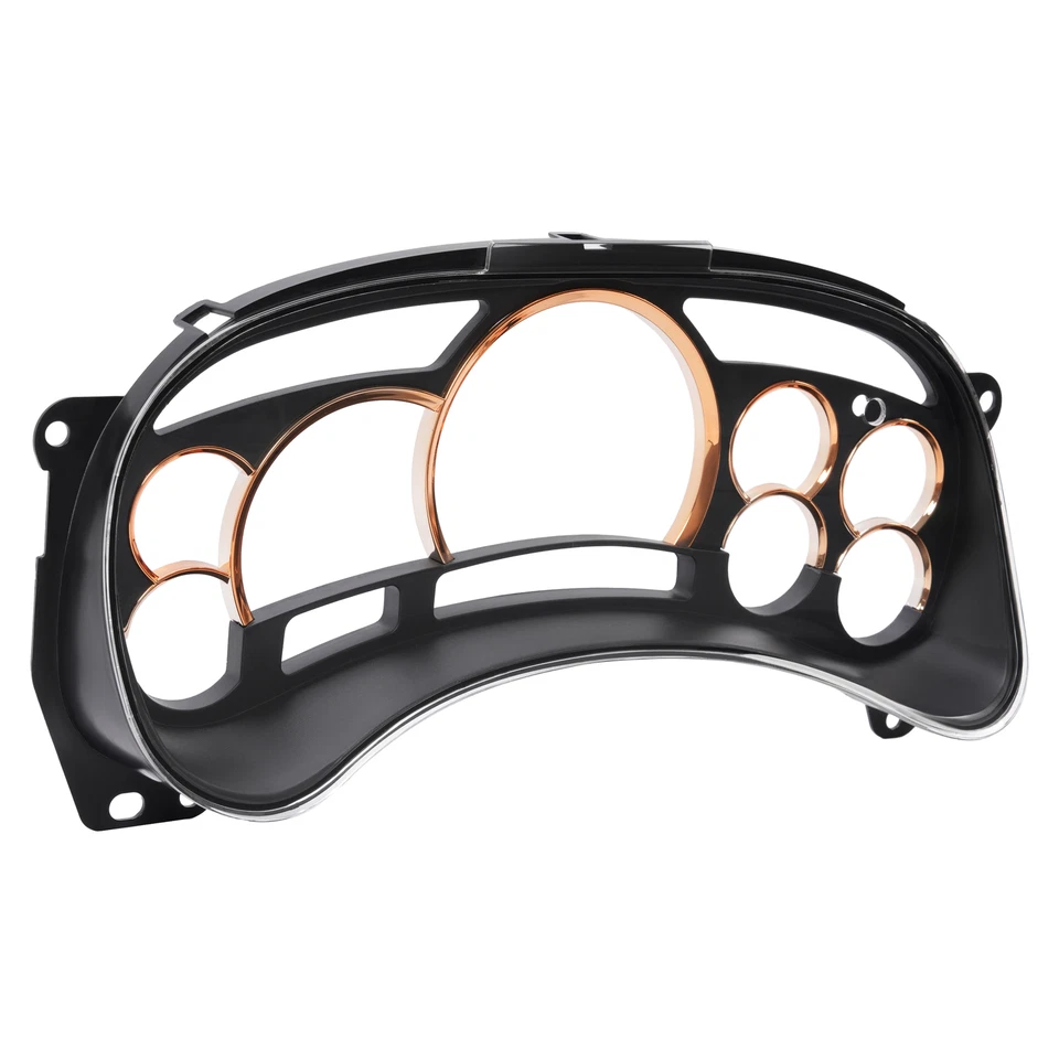 Cubierta de lente de cuadro de instrumentos calibre para camioneta GMC Chevrolet Escalade SUV 03-07 Foto 3 de 4