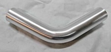 60 Degree Aluminium Intercooler pipework Satin Brushed intake boost