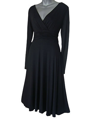 calf length evening dresses Black satin tea length prom dress black satin evening dress – toptby main image 0