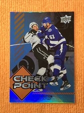 Austin Watson 2024-25 Upper Deck Series 1 #CP-25 CHECK POINT Tampa Bay Lightning