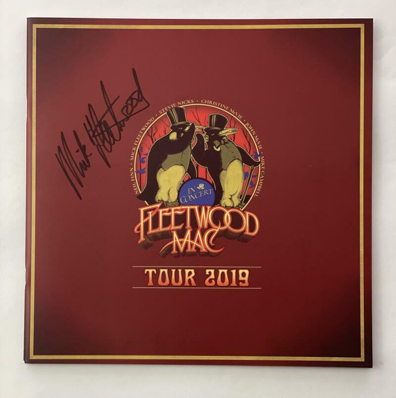 Mick Fleetwood Autographed Signed 2019 TOUR BOOK PROGRAM FLEETWOOD MAC RUMOURS JSA 