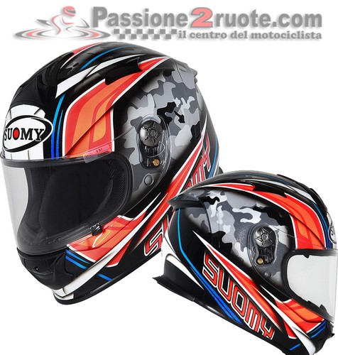 Casco Suomy Sr Sport Mimetic integrale moto in carbonio 1200gr | eBay