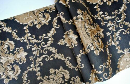 1M Embossed Texture Wallpaper Metallic 3D Damask Wall Roll Washable PVC Decor - Picture 6 of 8