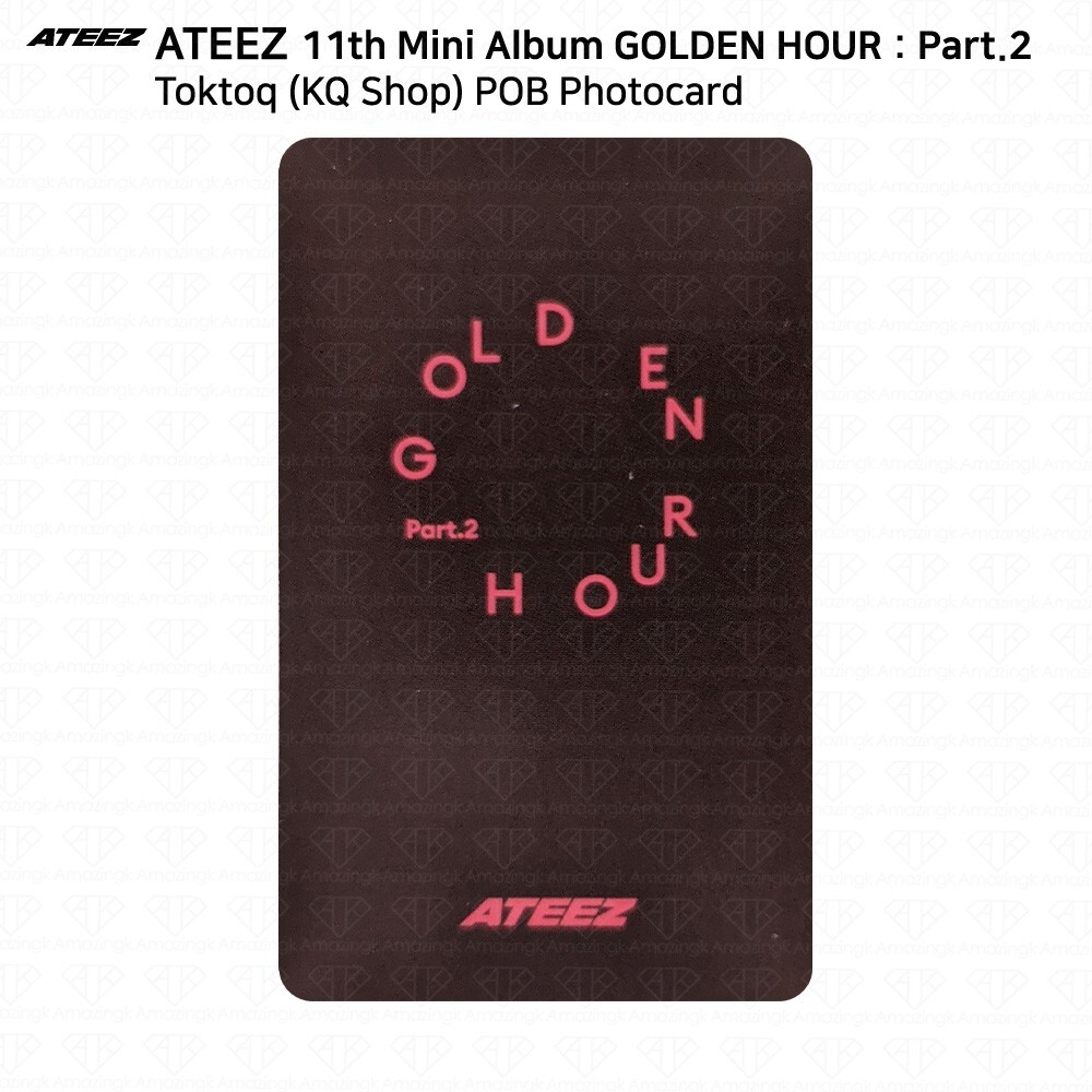 ATEEZ チェキ ホンジュン】ATEEZ ネックストラップ紐 ライティニ FC2期 kit