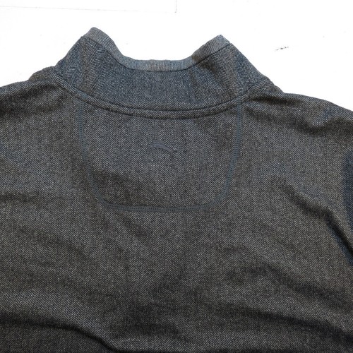 TOMMY BAHAMA Luxus Designer 1/4 REISSVERSCHLUSS PULLOVER SWEATSHIRT Gr. Herren XL grau Chevron - Bild 4 von 4