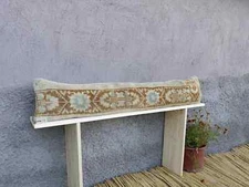 Kilim Lumbar 8x48 in Long Lumbar pillow Turkish Rug Pillow Long bed pillow wool