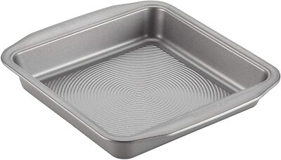 Circulon Nonstick Bakeware, Cake Pan, Square - 9 Inch, Gray