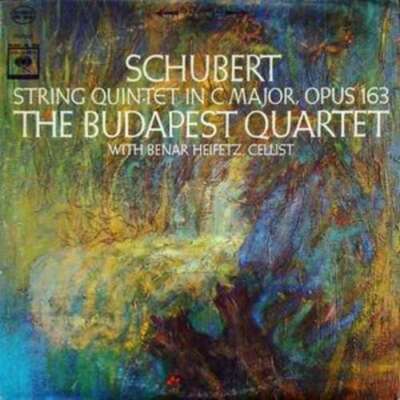 Schubert* / The Budapest Quartet*, Benar Heifetz - LP Vinyl Schal