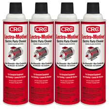 CRC 05018 Lectra-Motive Electric Parts Cleaner 19oz Pack of 4