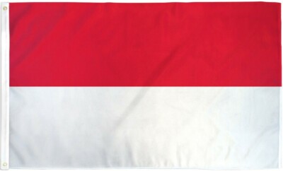 Monaco Flag 3x5ft Flag of Monaco Monegasques Flag 3x5 House Flag