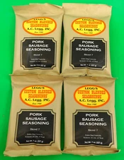 Mild Heat Old Plantation Pan Sausage Seasoning  #7 for 100 Lbs Venison Pork 