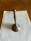 Vintage Brass Dinner Bell with a long handle about 6 1/2 Inches high — photo 6