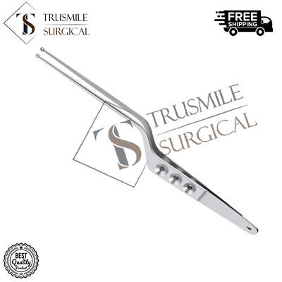 New OR Grade Yasargil Bayonet Tumor Forceps 5mm Cup 8'' Neurosurgical Instruments