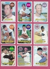 1969 Topps Baseball Card commons, G to VG to EX+